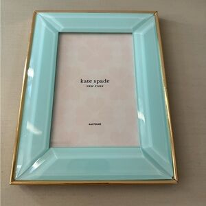 Kate Spade Green and Gold Accent Picture Frame